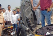 अपघातामुळे गांजा, चरसची तस्करी उघडकीस..